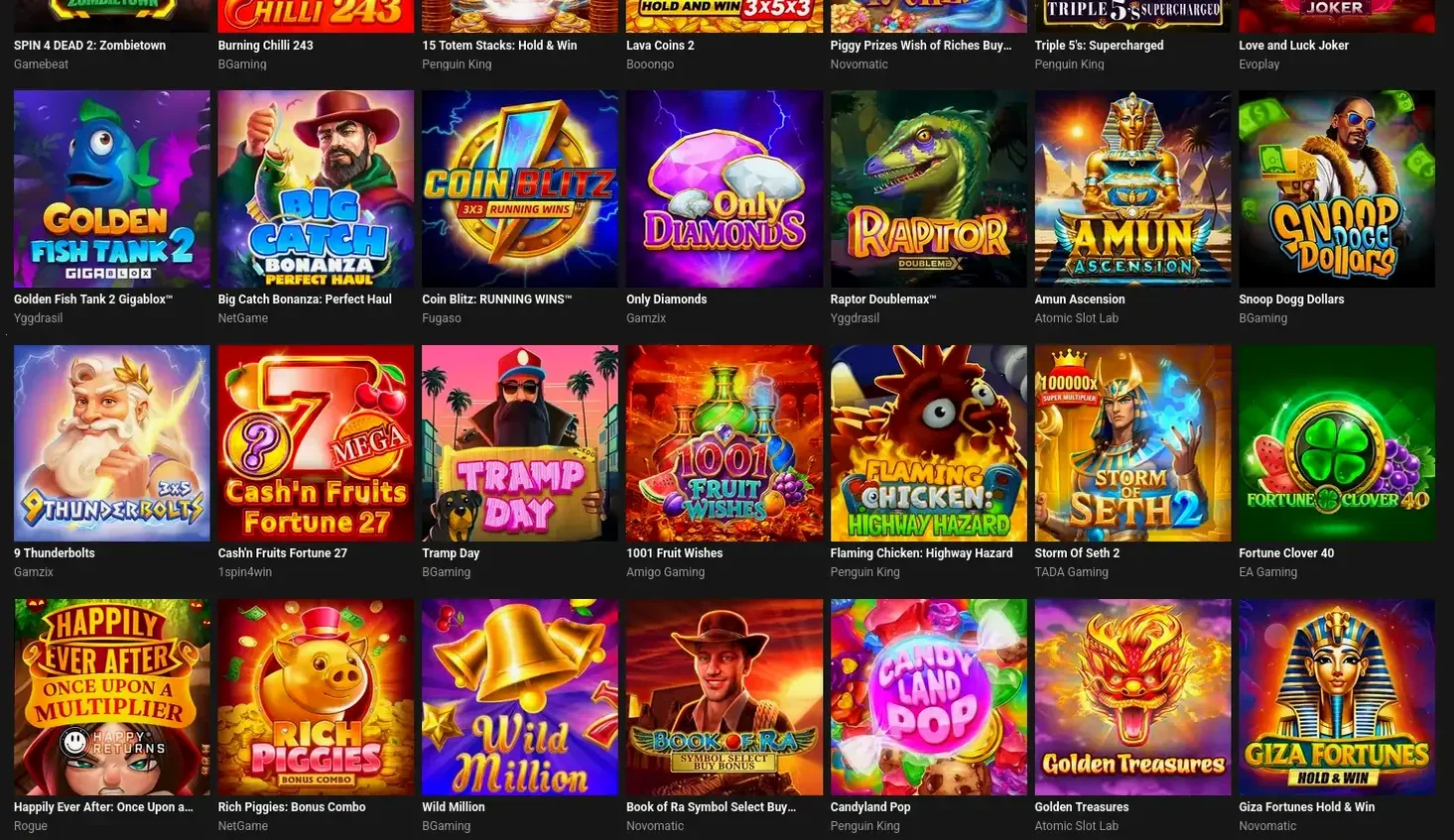Winnerz Konto Dashboard und Bonus Übersicht
